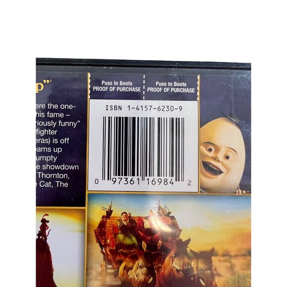 Puss In Boots DreamWorks DVD Adventure Comedy Movie Pre-Owned - Picture 3 of 4